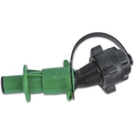 Universal safety filling system for chain oil, black/green | NewgardenParts.com