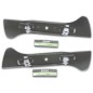 Blade Kit for MTD 105cm Rear Discharge Mowers - Low Lift