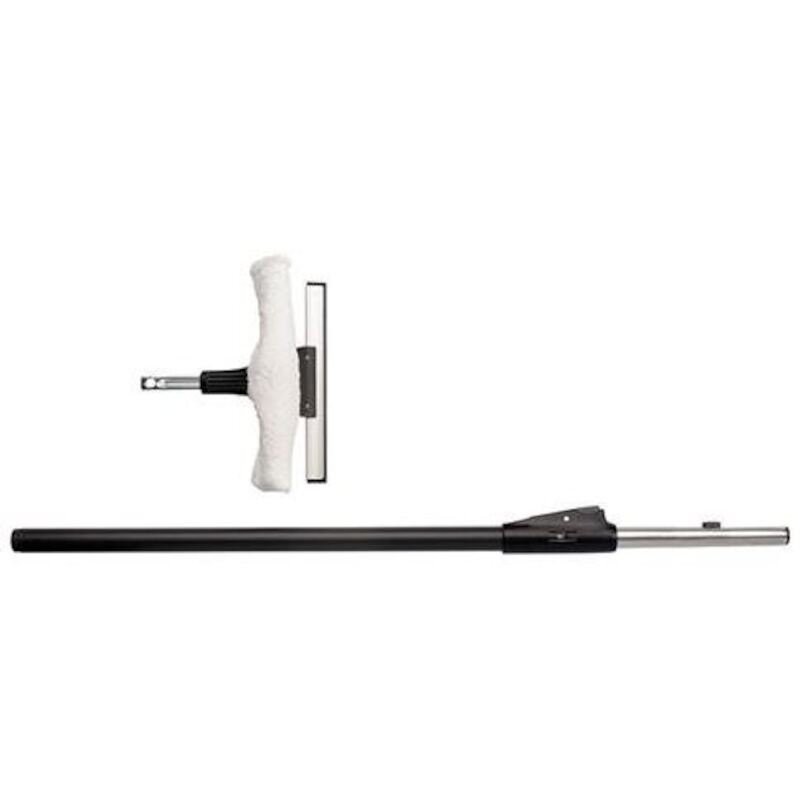 Balai/brosse combiné avec manche Vario réglable, 95 - 150 cm