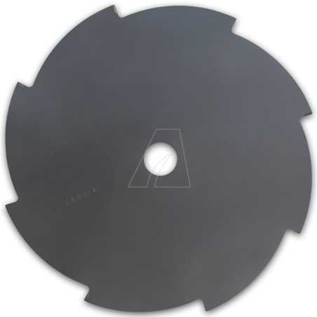 Mowing blade 255 mm, 8 teeth, FC Ø 25.4 mm, 1.4 mm | NewgardenParts.com
