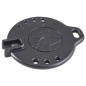 Brush cutter wire cutter, with mask