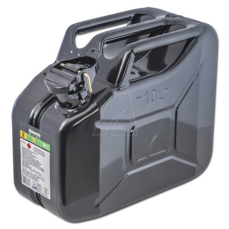 Metal canister, 10L, black