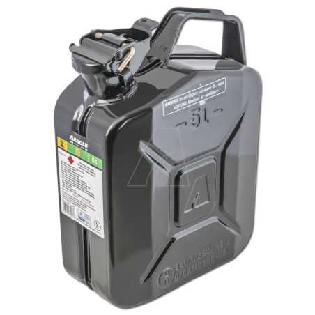 Bidon métallique, 5 L, noir | NewgardenParts.com