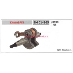 Albero motore KAWASAKI motore decespugliatore Tj 45E 014965 | NewgardenParts.com