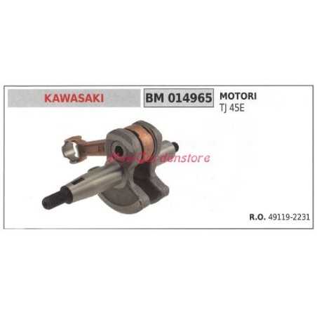 Crankshaft KAWASAKI engine brushcutter Tj 45E 014965 | NewgardenParts.com