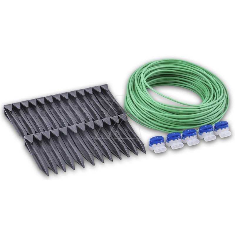AR11 accessory set for mowing robots - cable connectors, boundary cables and pegs AR11 accessory set for mowing robots - cable connectors, boundary cables and pegs
