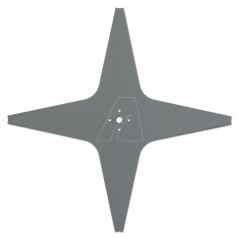 Cuchilla de corte AR8 apta para robots, 355 mm | NewgardenParts.com