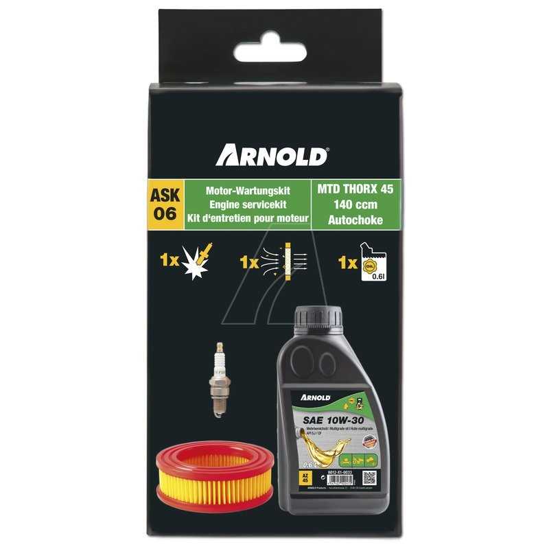 Maintenance kit for MTD ThorX 45 engine, 140 ccm, Autostarter