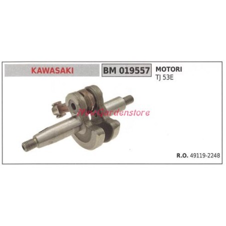 Albero motore KAWASAKI motore decespugliatore Tj 53E 019557 | NewgardenParts.com