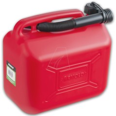 Bidón de combustible de 10 litros, rojo