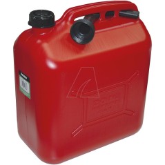 Bidón de combustible de 20 litros, rojo