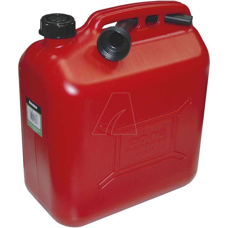 Tanica per carburante 20 L, rossa