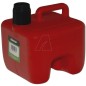 3L fuel can, red, stackable