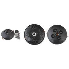 Aerodynamic thread head, incl. adapter kit, small version | NewgardenParts.com