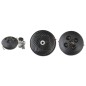 Aerodynamic thread head, incl. adapter kit, small version Aerodynamic thread head, incl. adapter kit, small version