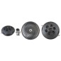 Aerodynamic trimmer head, incl. adapter kit, large version