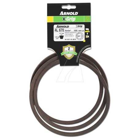 ARNOLD X-Grip 4L 670 Belt | NewgardenParts.com