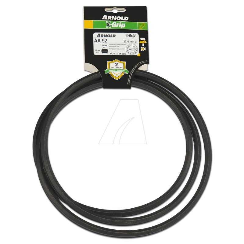 Courroie hexagonale ARNOLD X-Grip AA 92