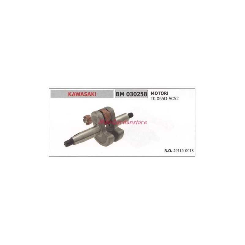 Vilebrequin KAWASAKI moteur débroussailleuse TK 065D-AC52 030258