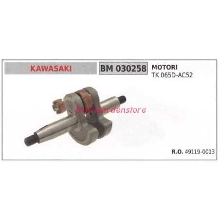 Crankshaft KAWASAKI engine brushcutter TK 065D-AC52 030258 | NewgardenParts.com