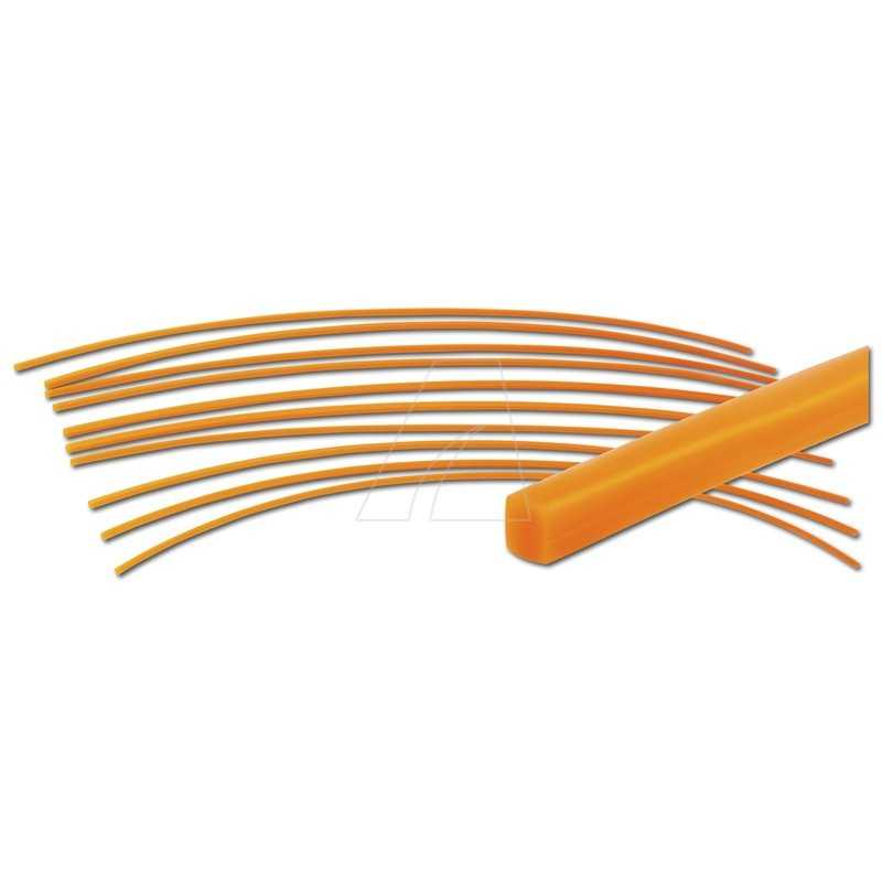 10 pieces of wheeled brush cutter wire 3.9 mm x 47 cm
