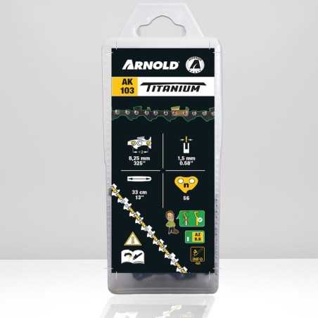 ARNOLD AK103 Titanio Catena per motosega .325" 1,5mm 56 TG | NewgardenParts.com
