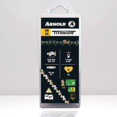 ARNOLD AK92 Titan-Kettensägenkette 3/8" LP 1,3 mm 56 TG