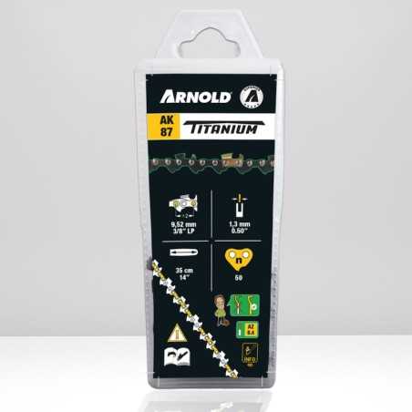 ARNOLD AK87 Titanium Catena per motosega 3/8" LP 1,3mm 50 TG | NewgardenParts.com