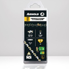 ARNOLD AK82 Titanium Chainsaw Chain 3/8" LP 1.3mm 40 TG