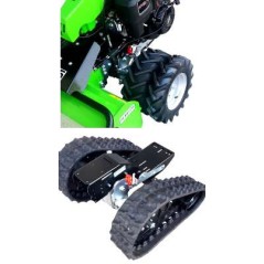 Kit ruote aggiuntive gemellari per maggiore stabilità nelle pendenze (4.00-8) 5077510 ORIGINALE PERUZZO | NewgardenParts.com