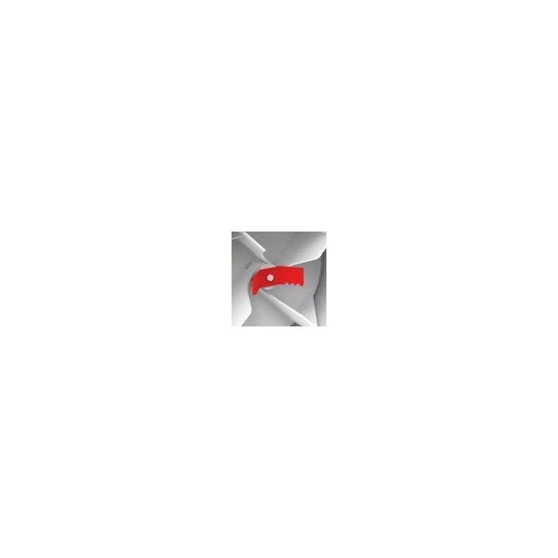 Lame originale Peruzzo 1322175 pour broyeur de feuilles et petits arbustes