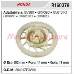 Puleggia avviamento HONDA tagliaerba rasaerba tosaerba GV390 GXV390 R160379 | NewgardenParts.com