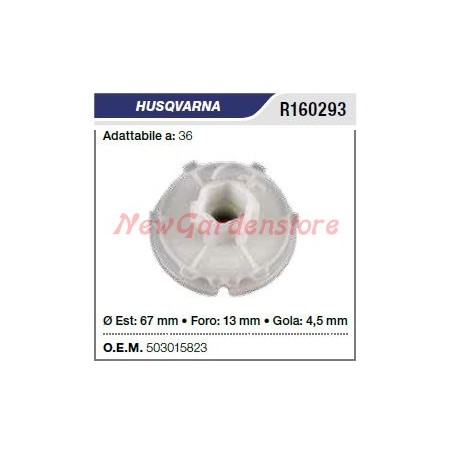 Puleggia avviamento HUSQVARNA motosega 36 R160293 | NewgardenParts.com