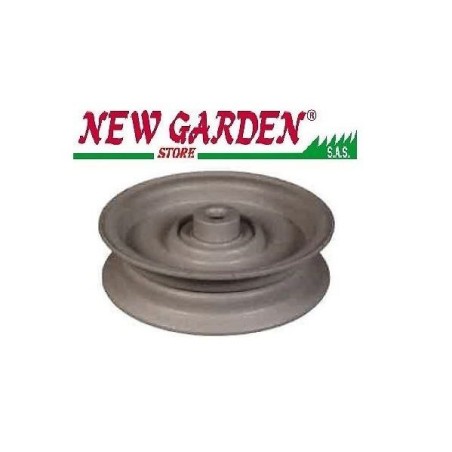 Puleggia guidacinghia gola piatta trattorino rasaerba UNIVERSALE 105mm | NewgardenParts.com