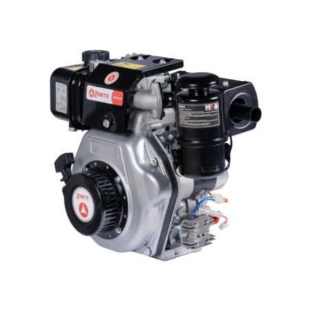 Moteur complet ZANETTI ZDM73C1MEV 246 cc arbre conique Di 23 électrique diesel | NewgardenParts.com