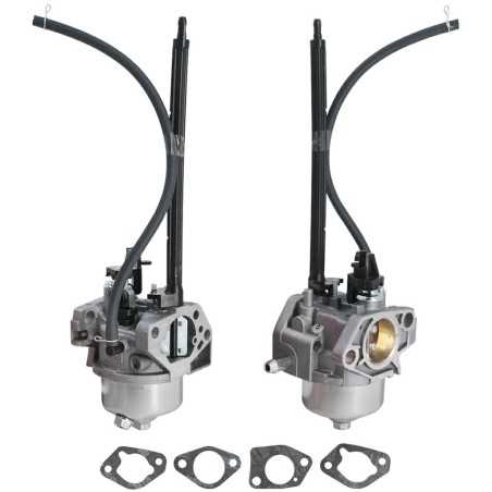 Vergaser BRIGGS horizontaler Rasentraktor Motor 25D-25M137 Schneefräse | NewgardenParts.com