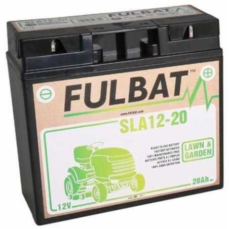 Gel battery for lawnmowers 12 V, 20 Ah. Adaptable to Castelgarden, Stiga. Measurements: 167x77x182 -+ - 32963 | NewgardenPart...