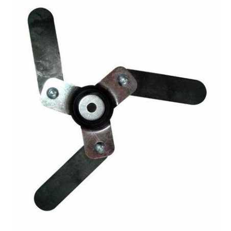 3-Zahn-Rotoblade-Kopf mit hochfesten Faserklingen für Freischneider. - 84888 | NewgardenParts.com