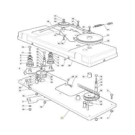 BLADE ÜBERTRAGUNGSPLATTE ZNB TC 122 '22 ORIGINAL STIGA - 382547031/3 | NewgardenParts.com