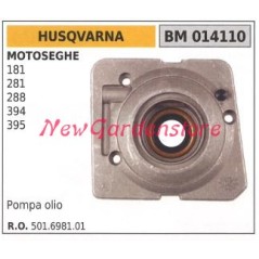 Bomba de aceite motor motosierra HUSQVARNA 181 281 288 394 395 014110 | NewgardenParts.com