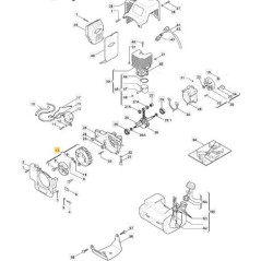 VOLANO BIL. CMASSE DC 21 99 ORIGINALE STIGA - 4251471 | NewgardenParts.com