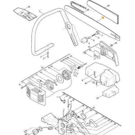 BARRE 18325 1.5 P450/510/660 OU ORIGINAL STIGA - 4112490 | NewgardenParts.com
