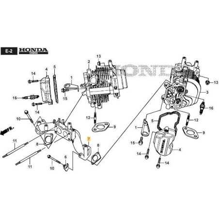 ALBERO AERATORE ASSY ORIGINALE STIGA - 1126-9007-01 | NewgardenParts.com