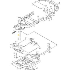 ALBERO ART. CENTRO PARCO ORIGINALE STIGA - 1134-3968-02 | NewgardenParts.com