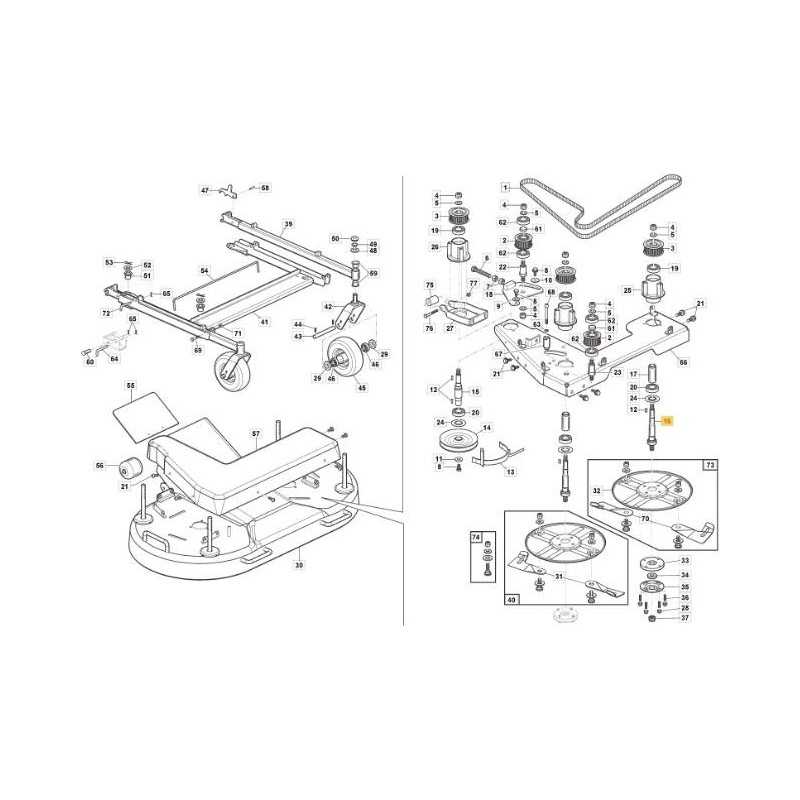EJE DE HOJA ORIGINAL STIGA ZNT - 118830408/0