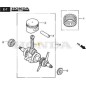 ALBERO MOTORE ORIGINALE STIGA - 118551797/0