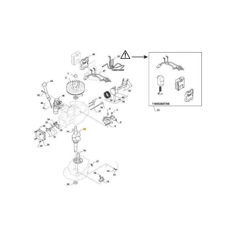 ALBERO MOTORE ORIGINALE STIGA - 118551484/0