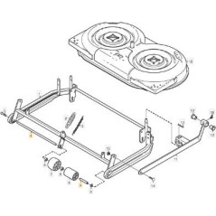 ALBERO ORIGINALE STIGA - 1134-0304-05 | NewgardenParts.com
