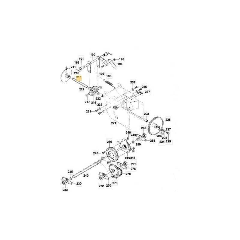 SECHSKANTANTRIEBSWELLE SNOW (-00) ORIGINAL STIGA – 1812-1262-01