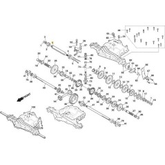 ORIGINAL STIGA DRIVE SHAFT - 118870265/0